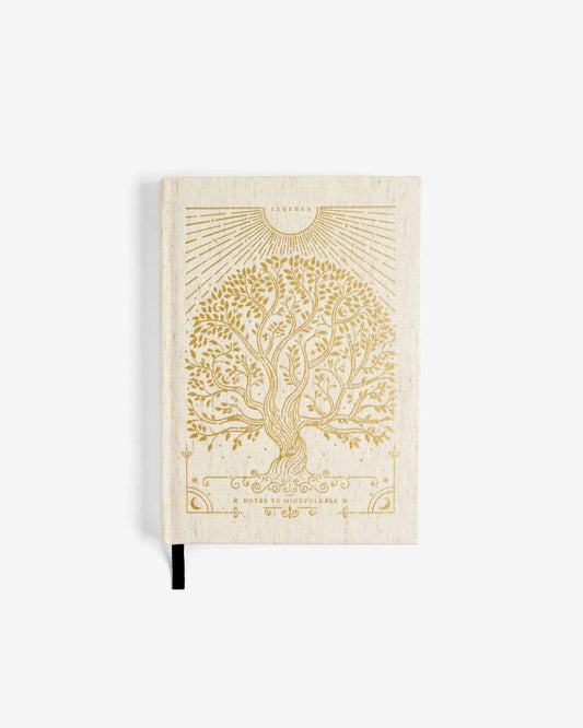 Notes to Mindfulness Journal - Linen by Intelligent Change