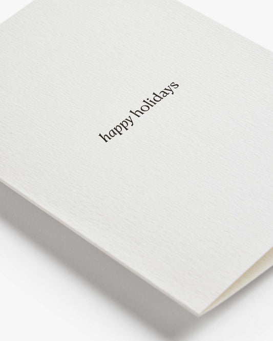 Happy Holidays Occasion Cards - Happy Holidays by Intelligent Change