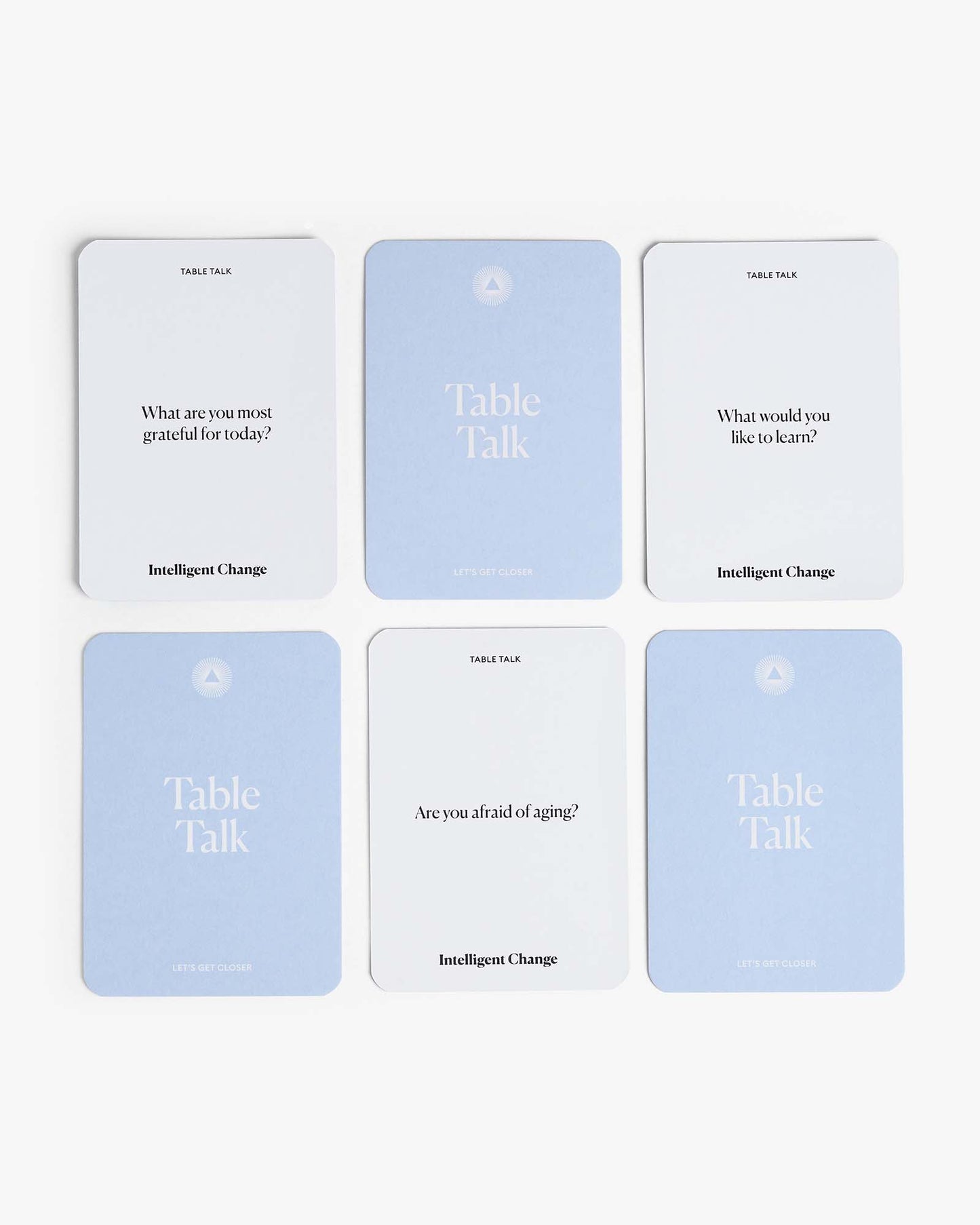 Get Closer Conversation Game: Table Talk - Table Talk by Intelligent Change