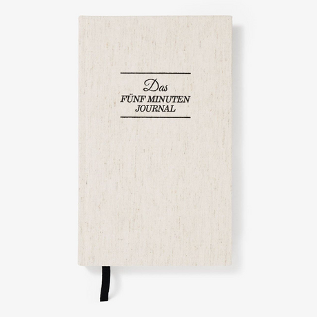 Das Fünf Minuten Journal (German Five Minute Journal) - Sumiye Co