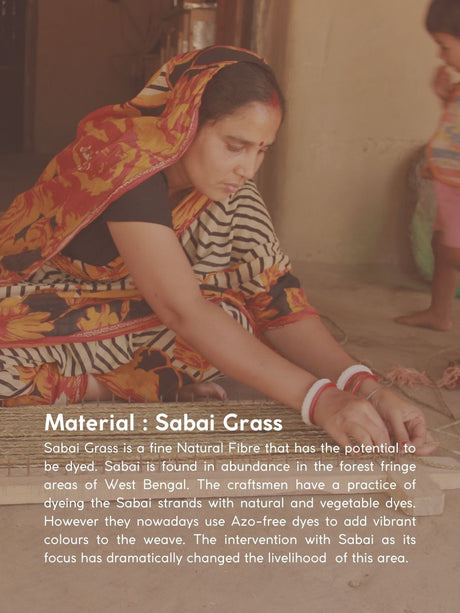 Sabai Plant Holder / Basket - Brown - Sumiye Co