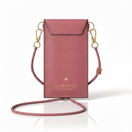 Cancun Pink Plant Based Phone & Card Crossbody - Sumiye Co