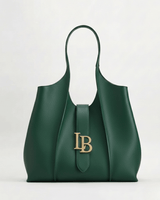 Mayfair Green Shoulder Plant Based Leather Bag  (Pre-Order For delivery 28th May 2026)-0