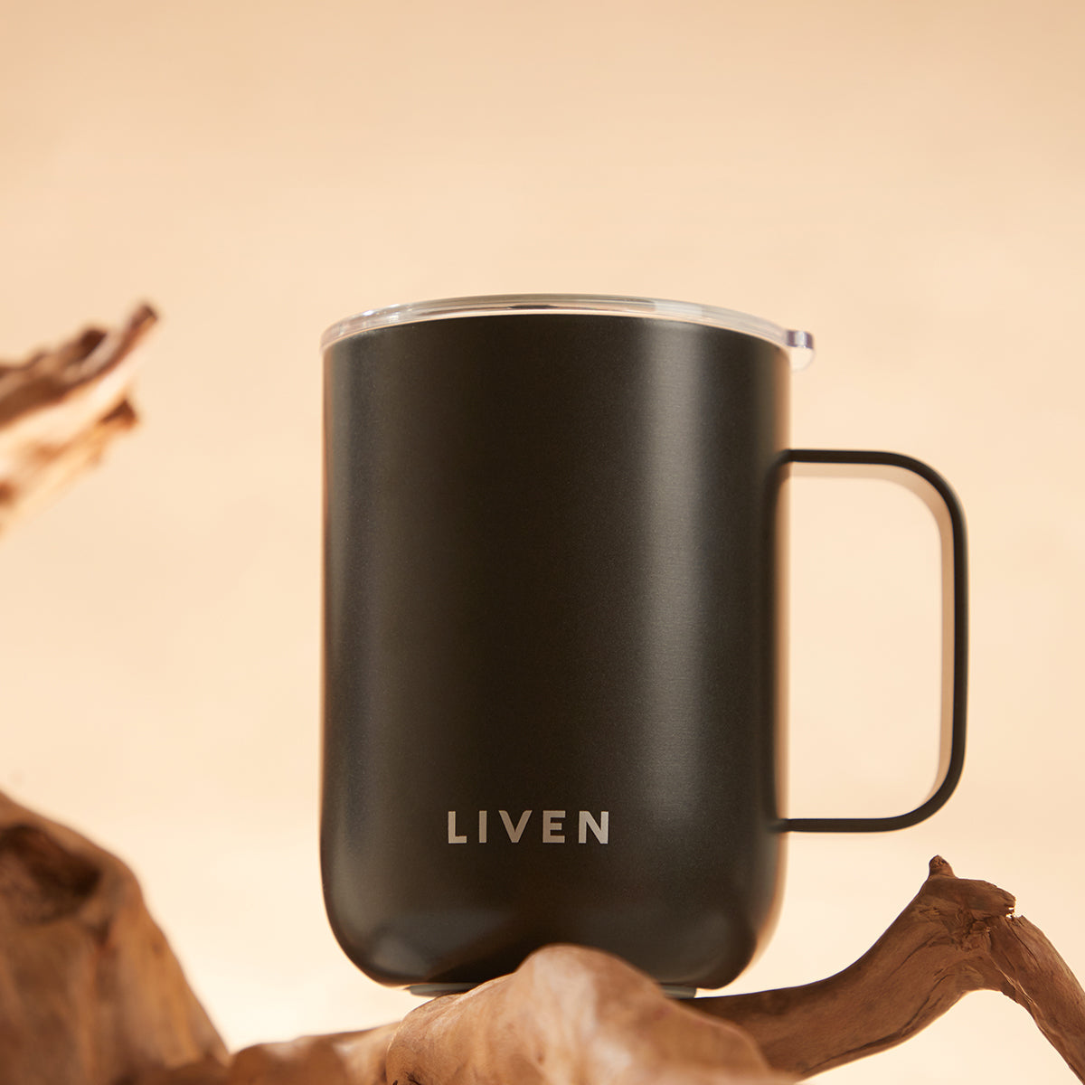 Purifying Camp Mug (16 oz) | Liven Glow™ Stainless Steel -7