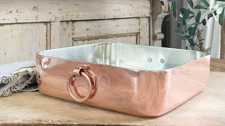 Copper Baking Pan | Vintage French Inspired - Sumiye Co