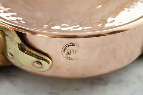 Copper Medium Sauté Pan | Vintage Inspired - Sumiye Co