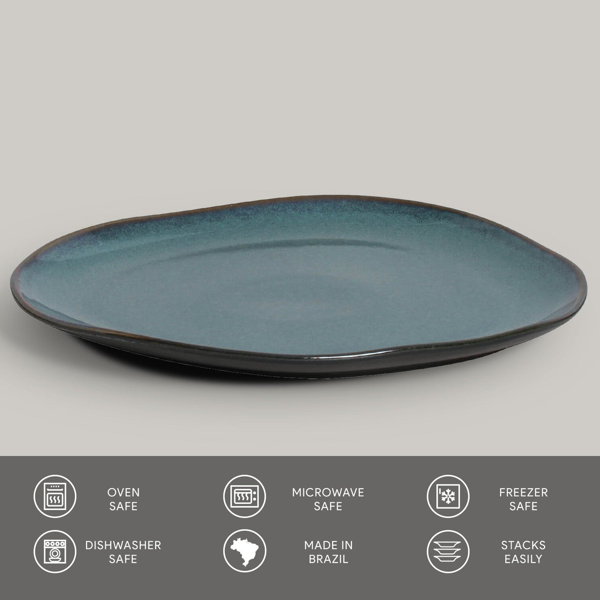 Oval Dinner Plate Set of 6