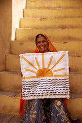 Rising Sun Floor Cushion - Sumiye Co