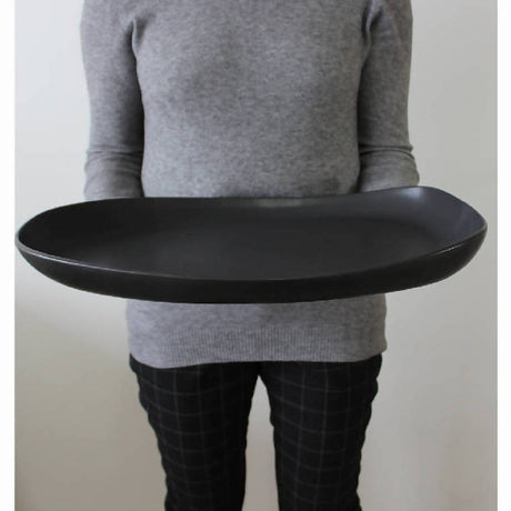 Stoneware Long Serving Platter - Sumiye Co