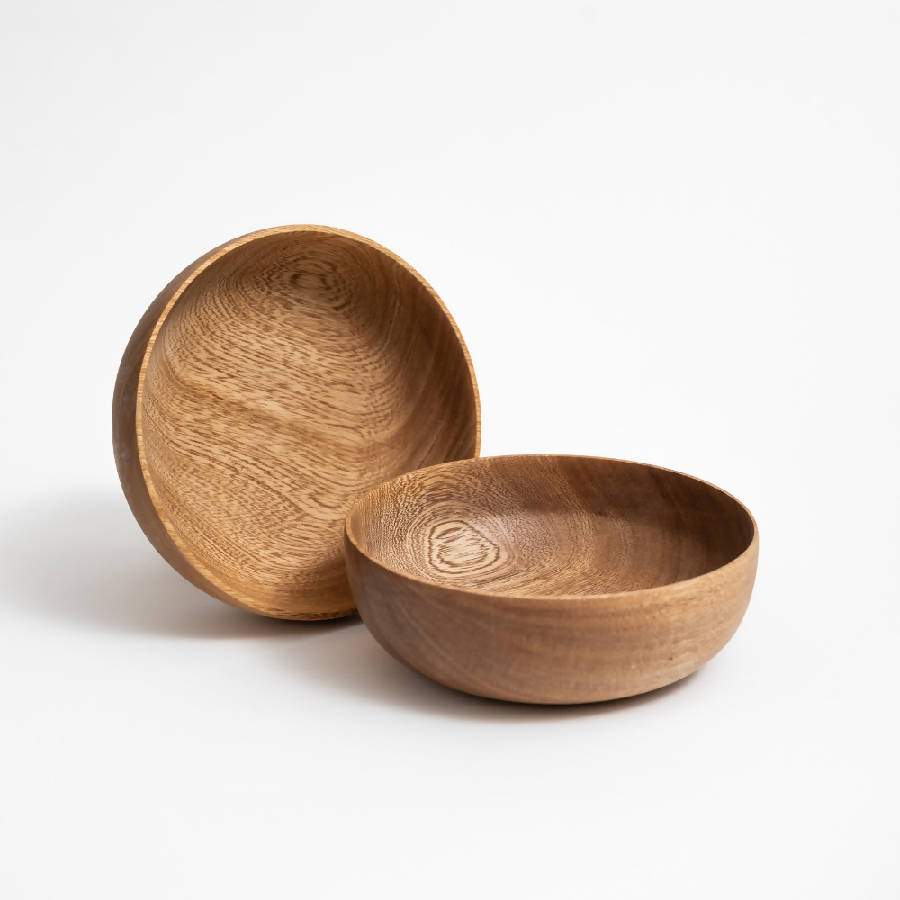 Chechen Wood Design Bowl - Thumbnail 2