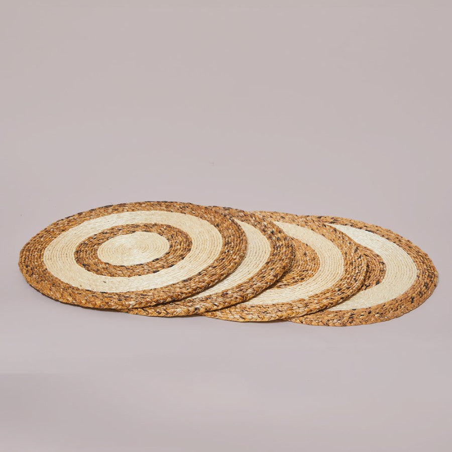 Natural Banana Leaf and Sisal Placemat