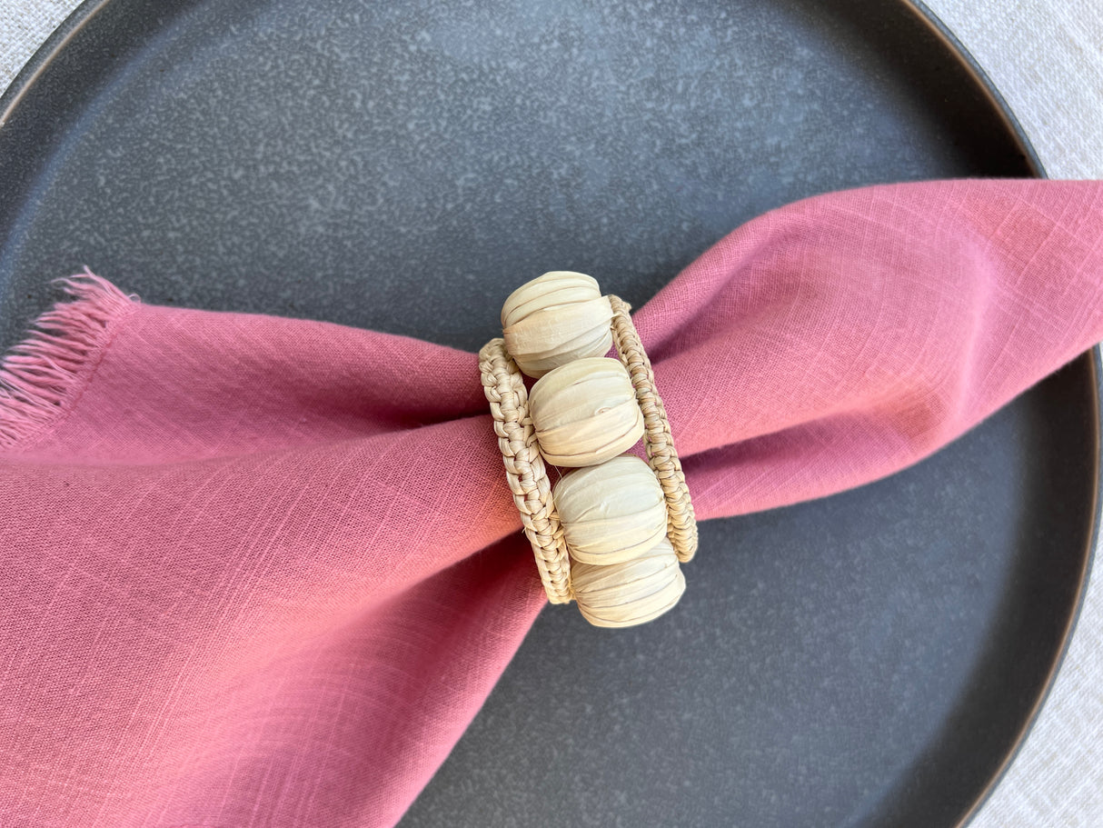 Woven Beads Napkin Ring – Table Decor Colombia