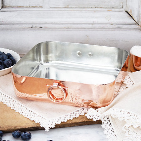 Copper Baking Pan | Vintage French Inspired - Sumiye Co