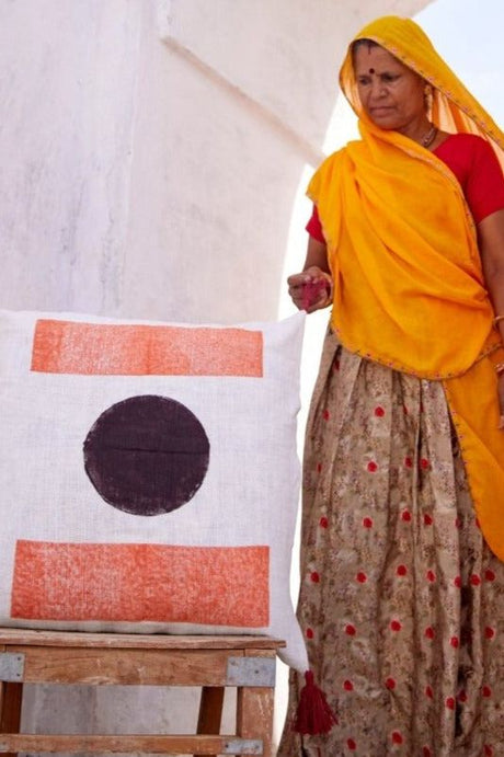 Bauhaus Sham | Artisanal Handmade Bedding - Sumiye Co