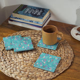 Aqua Flora Coasters