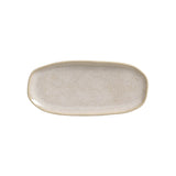 Shallow Organic Oval Platter Small Set of 4