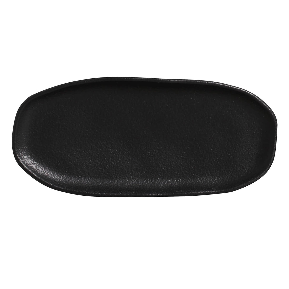 Shallow Organic Oval Platter Small Set of 4