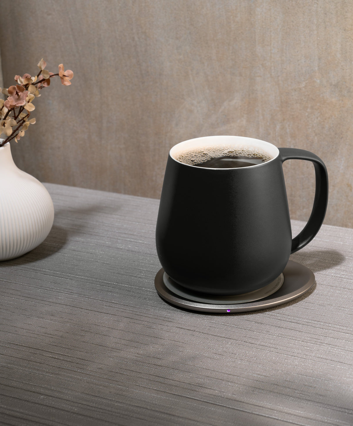 Ui+ Self-heating Mug Set - Inkstone Black (18oz)
