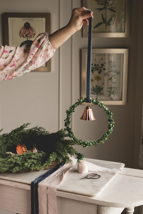 Copper Bell Ornaments (Set of 4) - Sumiye Co