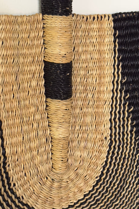 Standard Fan in Natural & Black - Sumiye Co