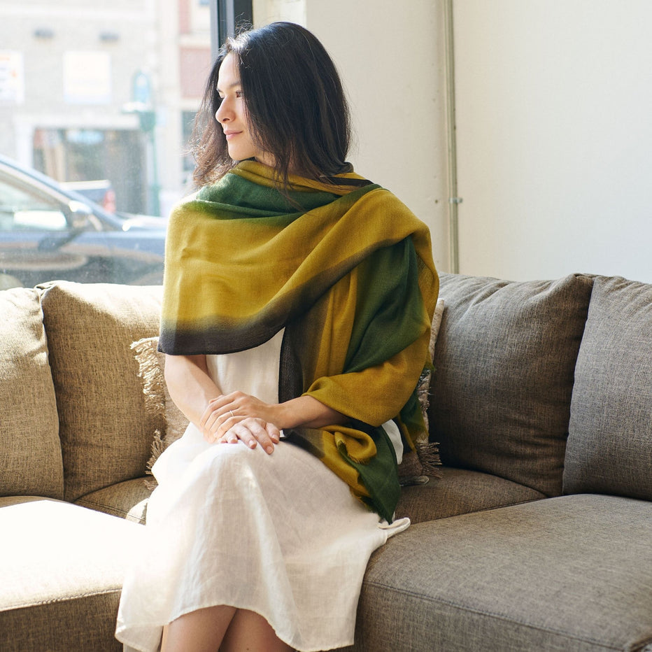 Cashmere Merino Handloom Scarf