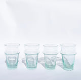 Large Recycled Beldi Glass