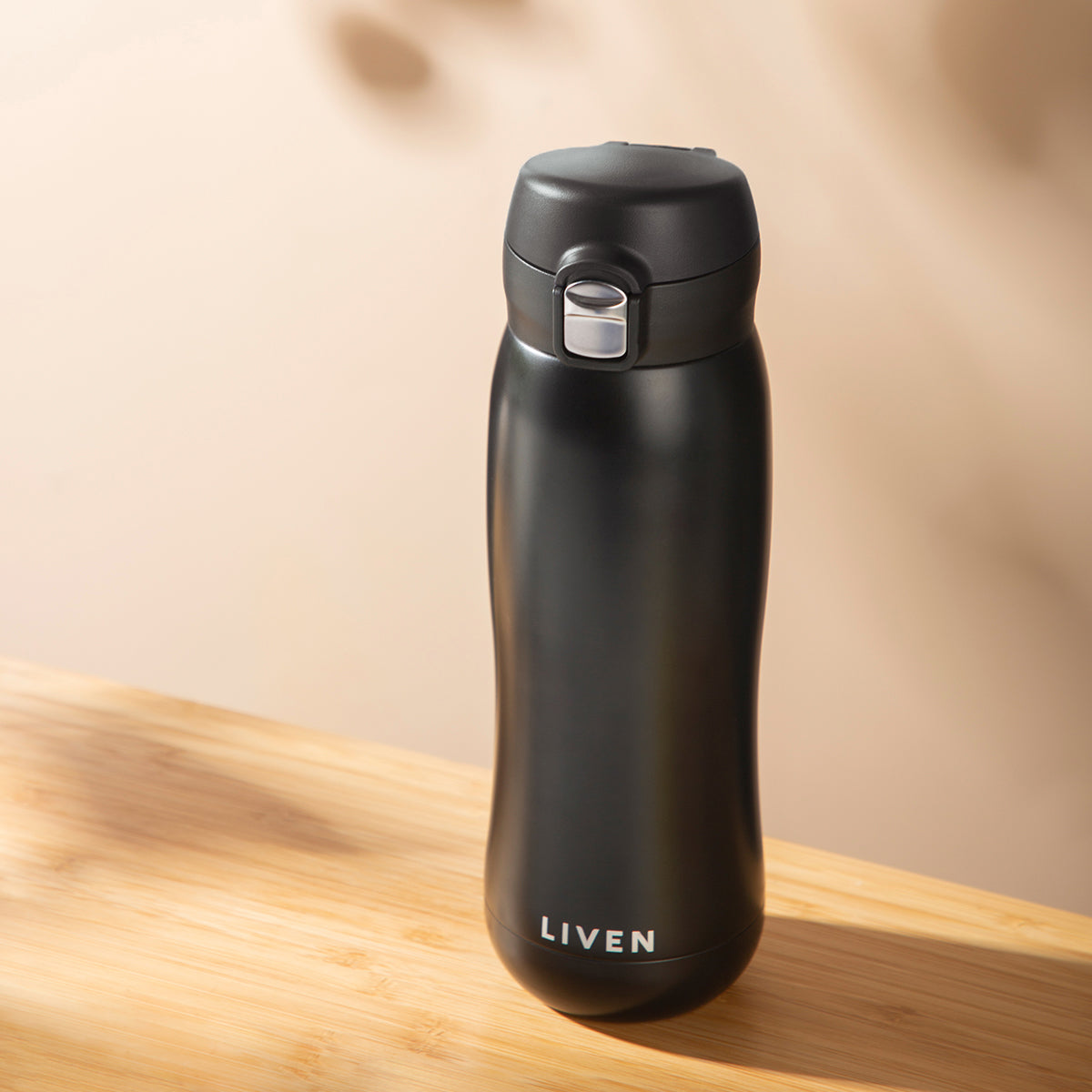 Purifying Water Bottle (17 oz ) | Liven Glow™ Insulated Stainless Steel -14