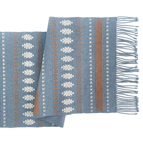 San Rafael Table Runner in Recycled Denim - Sumiye Co