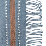 San Rafael Table Runner in Recycled Denim