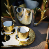 Bianco Nero Coaster Set/4
