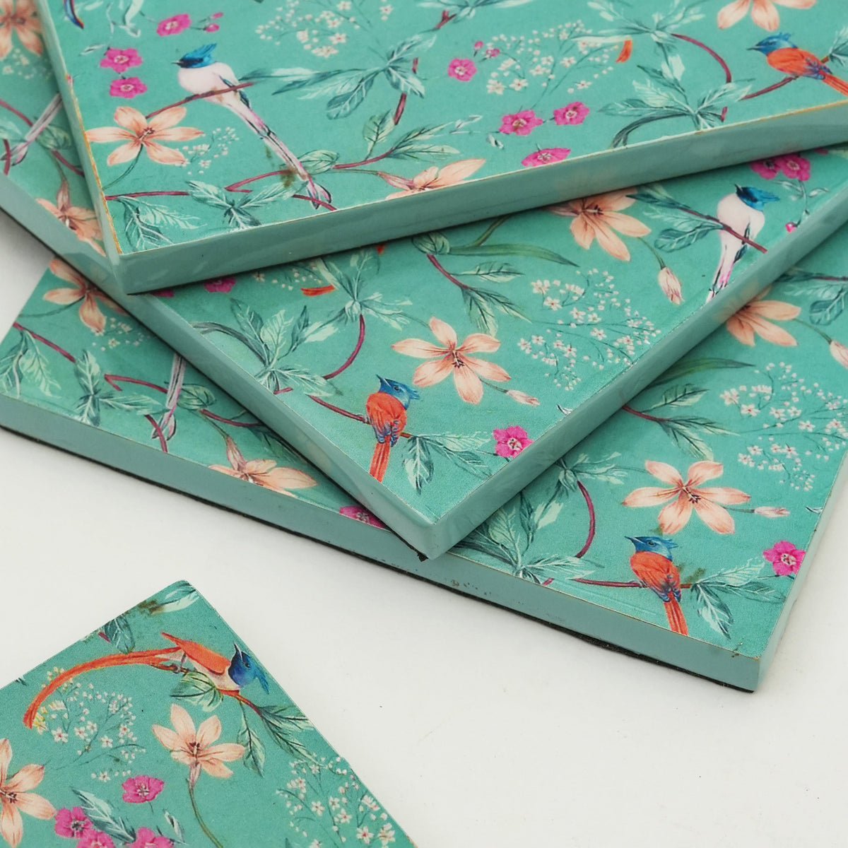 Aqua Flora Coasters