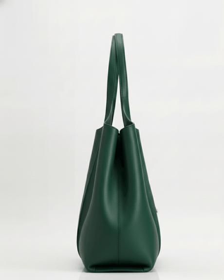 Mayfair Green Shoulder Plant Based Leather Bag  (Pre-Order For delivery 28th May 2026)-1