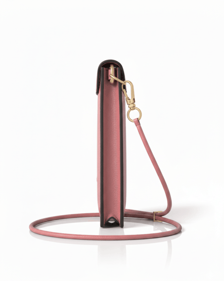 Cancun Pink Plant Based Phone & Card Crossbody  (Pre-Order For delivery 20th April 2026)-1