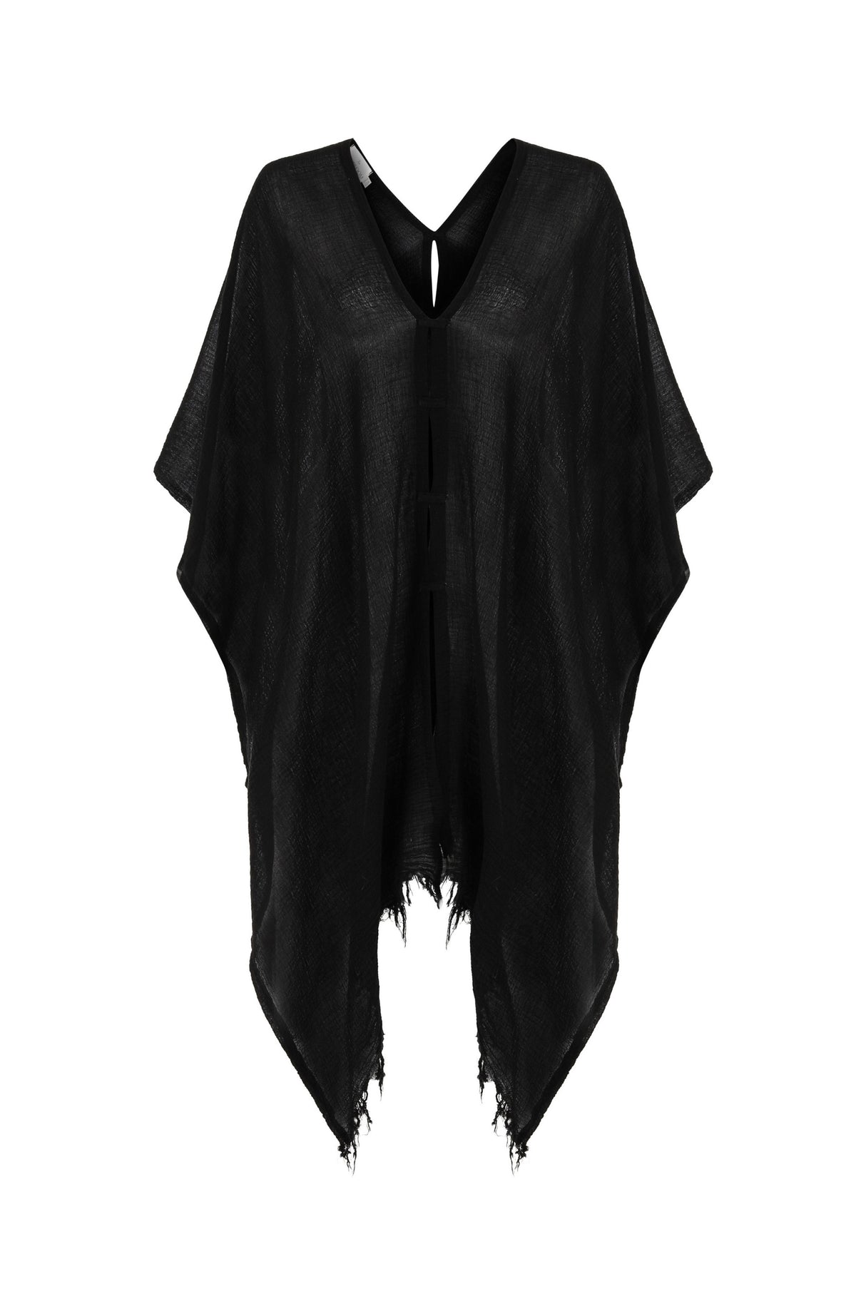 Ava Kimono - Black - Sumiye Co