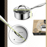 BE | LIVING CIRCLAD Series Sauce Pans with Lid
