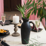 Longpi Black Clay Vase - Sumiye Co