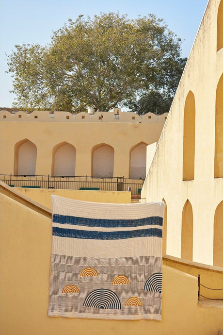 Spiral Sunset Quilt (Reverse) - Sumiye Co