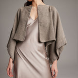 Shimmering Cotton Bolero - Sumiye Co