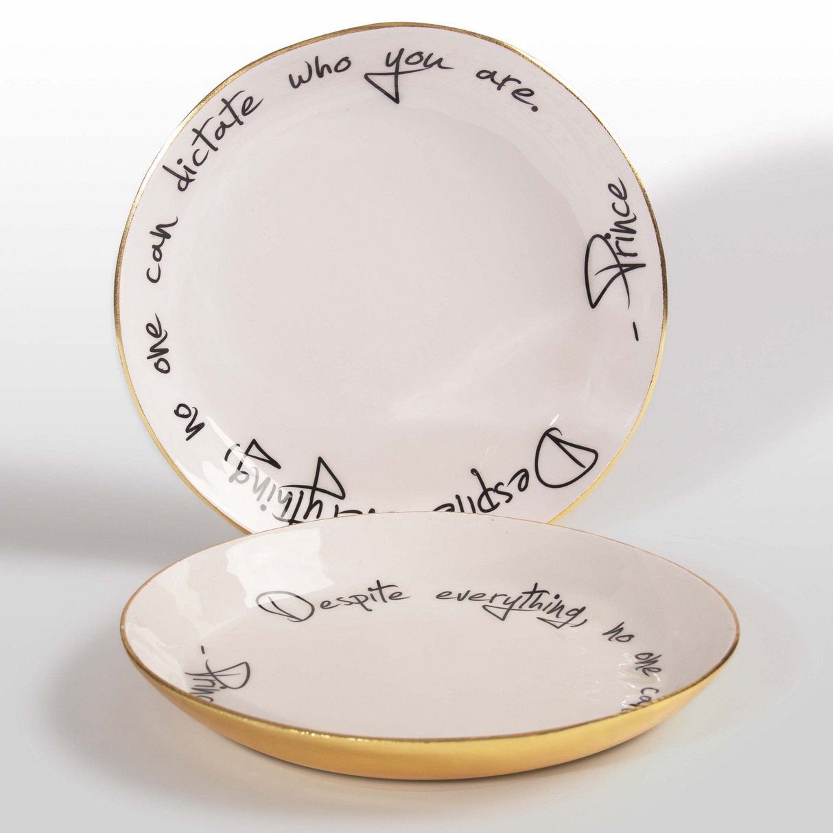 Bowl With Quote | Prince: “Despite Everything, No One Can Dictate Who You Are”