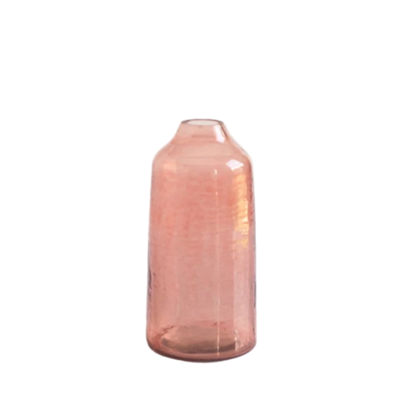 Hammered Bud Vases - Blush | 3 Sizes Set - Sumiye Co