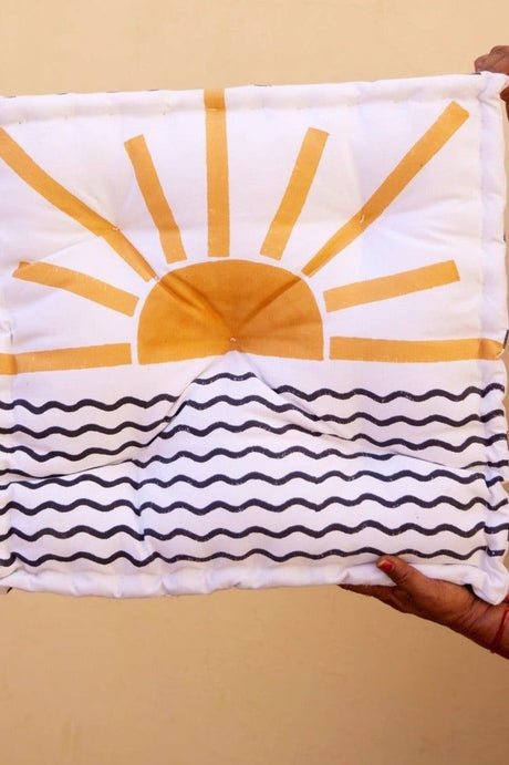 Rising Sun Floor Cushion - Sumiye Co