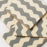 Inlaya Grey and Ivory Coasters