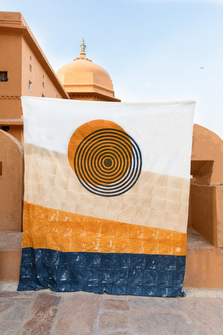 Spiral Sunset Duvet - Sumiye Co