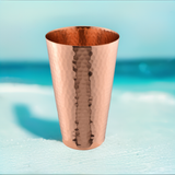 Hammered Copper Ice Tea Tumbler - Sumiye Co