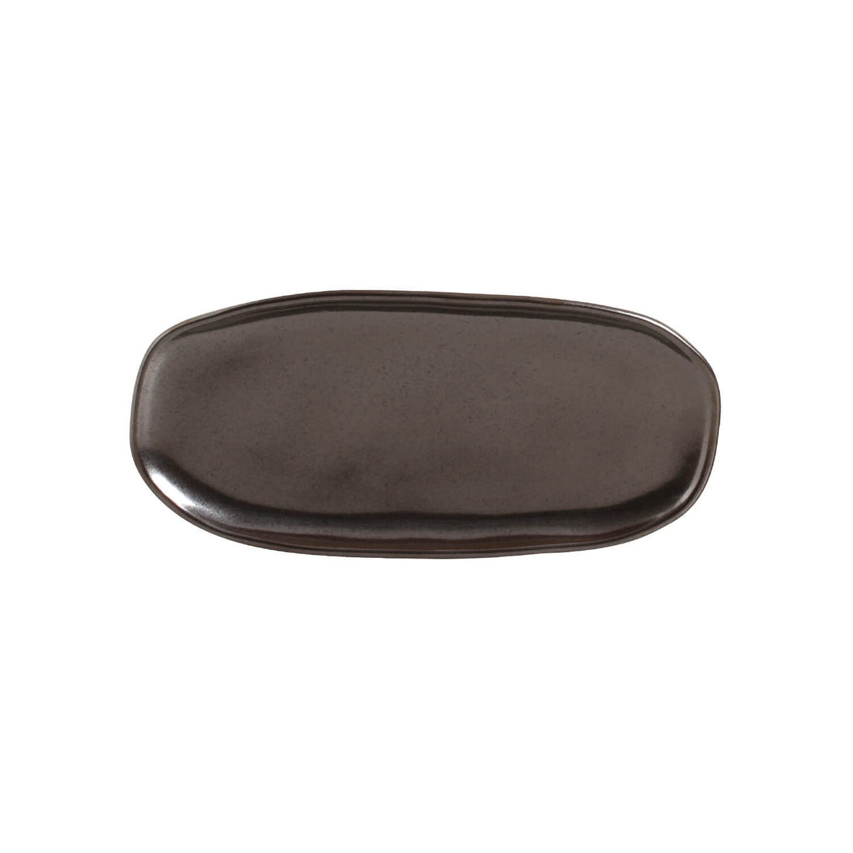 Shallow Organic Oval Platter Small Set of 4