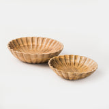 Scallop Serenity Bowls - Natural - Sumiye Co