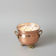 Copper Grapefruit Mint Jardinière Candle | Vintage Inspired French - Sumiye Co