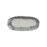 Shallow Organic Oval Platter Small Set of 4