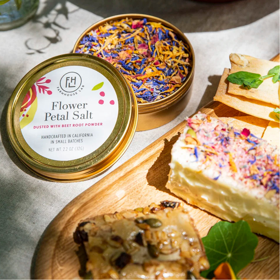 Organic Flower Petal Salt