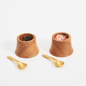 Belfort Pinch Bowls with spoons Set of 2 - Sumiye Co